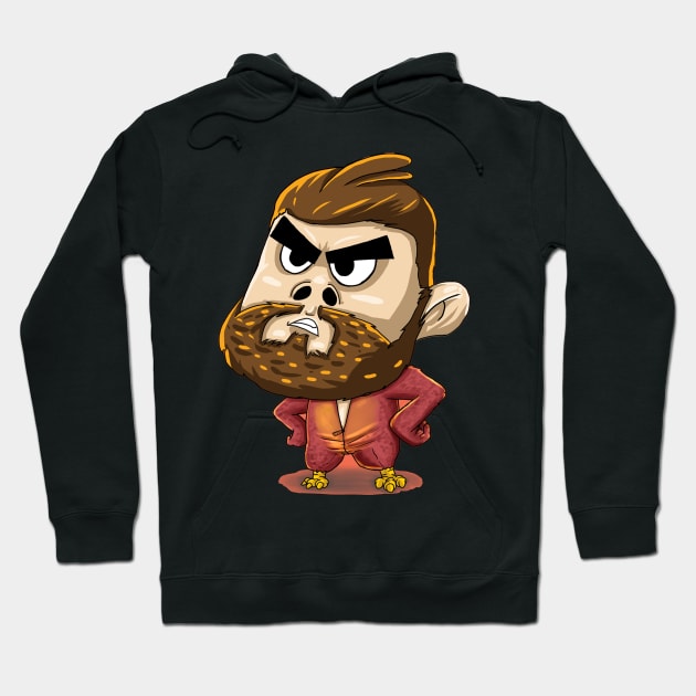 Angry Grandpa Hoodie by timegraf